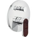 Смеситель для душа на 2 выхода Nobili Dress, chrome and corten (DS106100/EC16) Для душа Хром-коричневый