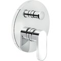 Смеситель для душа на 2 выхода Nobili Dress, chrome and milky white (DS106100/EC01) Для душа Хром-молочный