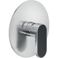Смеситель для душа Nobili Dress, inox T.E.A.+ and matt carbon (DS106108T22) Для душа Нержавеющая сталь/черный матовый