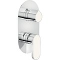 Змішувач для душу на 2 виходи Nobili Dress, chrome and milky white (WE81102 / DSC01) Для душа Хром-молочний