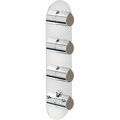 Термостатический смеситель для душа на 4 выхода Nobili Dress, chrome and sahara brown (DS106104C07) Для душа Хром-коричневый