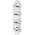 Термостатичний змішувач для душу на 4 виходи Nobili Dress, chrome and shabby wood (DS106104C09) Для душа Хром-бежевий