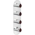 Термостатичний змішувач для душу на 4 виходи Nobili Dress, chrome and corten (DS106104C16) Для душа Хром-коричневий