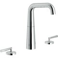 Змішувач для раковини на 3 отвори Nobili Likid, chrome (LK00211/2CR) Для раковини Хром