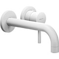 Смеситель для раковины настенный Nobili Live, polar white (LV00199WM) Для раковины Белый матовый
