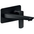 Настінний змішувач для раковини, Довжина виливу 200 мм Nobili Acquaviva, velvet black (VV103198 / 1BM) Для раковини Чорний матовий