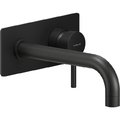 Смеситель для раковины настенный Nobili Live, velvet black (LV00198BM) Для раковины Черный матовый