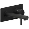 Смеситель для раковины настенный, длина излива 160 мм Nobili Live, velvet black (LV00498BM) Для раковины Черный матовый