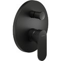 Смеситель для душа на 2 положения Nobili Yoyo, velvet black (YO126100/EBM) Для душа Черный матовый