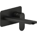 Настенный смеситель для раковины, длина излива 200 мм Nobili Yoyo, velvet black (YO126198/1BM) Для раковины Черный матовый