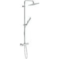 Душевая система с верхним душем 200 мм Nobili Ray, chrome (RY00030/31CR) Душевые стойки Хром