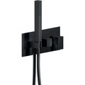 Смеситель для душа Nobili Ray, velvet black (WESK100/QBM) Для ванны, Для душа Черный матовый