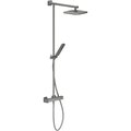 Душова система Nobili Loop, london grey (LP90130 / 30fo) Душові стійки Сірий матовий