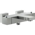 Термостатический смеситель для ванны Nobili Mia, inox (MQ102010/1IX) Для ванны Нерж. сталь