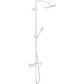 Душевая система Nobili Up, polar white (UP94030/30WM) Душевые стойки Белый матовый