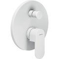 Смеситель для душа на 2 выхода Nobili Up, polar white (UP94100/EWM) Для душа Белый матовый