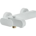 Смеситель для ванны Nobili Up, polar white (UP94110/1WM) Для ванны Белый матовый