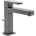 Смеситель для раковины Nobili Up, london grey (UP94118/1FO) Для раковины Серый матовый
