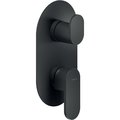 Смеситель для душа на 2 выхода Nobili Up, velvet black (WE81102/UPBM) Для душа Черный матовый