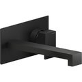 Настінний змішувач для раковини з довгим виливом Nobili Mia, velvet black (MI102198 / 1BM) Для раковини Чорний матовий
