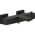 Термостатический смеситель для ванны Nobili Mia, velvet black (MQ102010/1BM) Для ванны Черный матовый