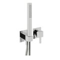 Смеситель для ванны скрытого монтажа Treemme X-change mono, хром (RWIT76D4CC01) Для ванны, Для душа Хром