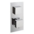 Термостатический смеситель скрытого монтажа Treemme X-change, хром (RWIT7287CC32) Для ванны, Для душа Хром