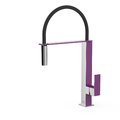 Смеситель для кухни Tres Cucina MAX-TRES COLORS, фиолетовый хром (00648701VI) Для кухни Фиолетовый, Фиолетовый-хром, Хром, Хром-фиолетовый