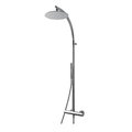 Термостатическая душевая стойка Treemme Shower and Thermostatic, хром (IT6522CCVLZZ) Душевые стойки Хром