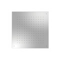 Верхний встраиваемый душ 500x500 мм Tres Showers Head, хром (134951) Верхние души Хром