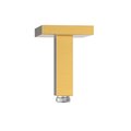 Душевой кронштейн 110 мм Tres Showers Head, золото матовый (13452202OM) Tres Коллекция Showers Head 