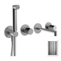 Смеситель для ванны скрытого монтажа Treemme 28mm, нержавеющая сталь (RWIT3BD8ISG1) Для ванны, Для душа Нержавеющая сталь