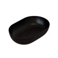 Керамічна раковина 54 см Globo T-Edge, чорний (B6O54AR) На стільницю, На тумбу 