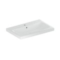 Умывальник 750 мм Geberit iCon Light, белый (501.835.00.1) На столешницу, Подвесные Прямоугольные