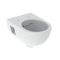 Унитаз подвесной безободковый, Rimfree, без крышки Geberit Selnova Premium, белый (501.545.01.1) Подвесные 