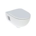 Унитаз подвесной безободковый, Rimfree, с крышкой Geberit Selnova Premium, белый (501.750.00.1) Подвесные 