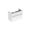 Тумба подвесная 884 мм с 2-мя ящиками Geberit Smyle Square, белый глянцевый (500.354.00.1) Geberit Тумби