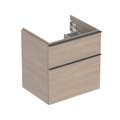 Тумба підвісна 592 мм з 2-ма ящиками Geberit iCon, дуб (502.303.JH.1) Geberit Тумби