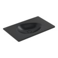 Раковина вбудована 80х50 Villeroy &amp; Boch Antao, Pure Black (4A7583R7) Вбудовувані зверху 