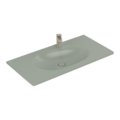 Раковина встраиваемая 100х50 Villeroy&Boch Antao, Morning Green (4A76ABR8) Встраиваемые сверху Прямоугольные