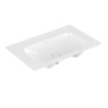Раковина встраиваемая 80х50 Villeroy&Boch Finion, Stone White (416483RW) Встраиваемые сверху Прямоугольные