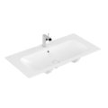 Раковина встраиваемая 100х50 Villeroy&Boch Finion, Stone White (4164ABRW) Встраиваемые сверху Прямоугольные