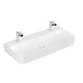 Раковина накладна 100х47 Villeroy &amp; Boch Finion, Stone White (41681LRW) На стільницю 