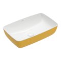 Раковина накладная 58х38,5 Villeroy&Boch Artis, Indian Summer (417258BCW9) На столешницу Прямоугольные