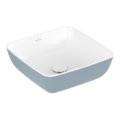 Раковина накладна 41х41 Villeroy &amp; Boch Artis, Frozen (417841BCS6) На стільницю 