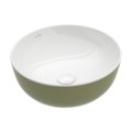 Раковина накладна 43х43 Villeroy &amp; Boch Artis, sage Green (417943BCS8) На стільницю 