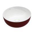 Раковина накладная 43х43 Villeroy&Boch Artis, Bordeaux (417943BCS9) На столешницу Круглые