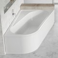 Ванна з литого акрилу Ravak Chrome R 170х105 см, білий (CA41000000) Ravak Кутові асиметричні