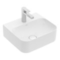 Раковина подвесная 43х39 Villeroy&Boch Finion, White Alpin (436444R1) На столешницу, Подвесные Прямоугольные