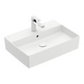 Раковина накладная 60х42 Villeroy&Boch Memento 2.0, Stone White (4A0760RW) На столешницу Прямоугольные